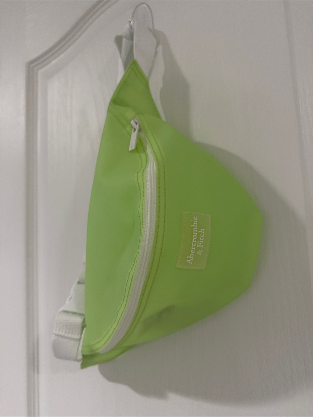 Abercrombie & Fitch Neon Lime Green Fanny Pack Waist Bag.